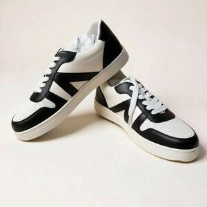 MIA New Black and White Sneakers